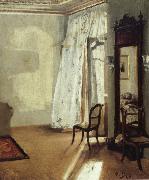 Adolph von Menzel The Balcony Room France oil painting artist